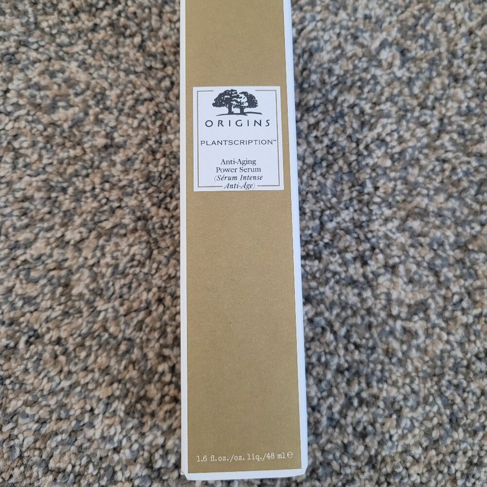 Origins Plantscription Anti Aging Power Serum 1.6oz. NEW.